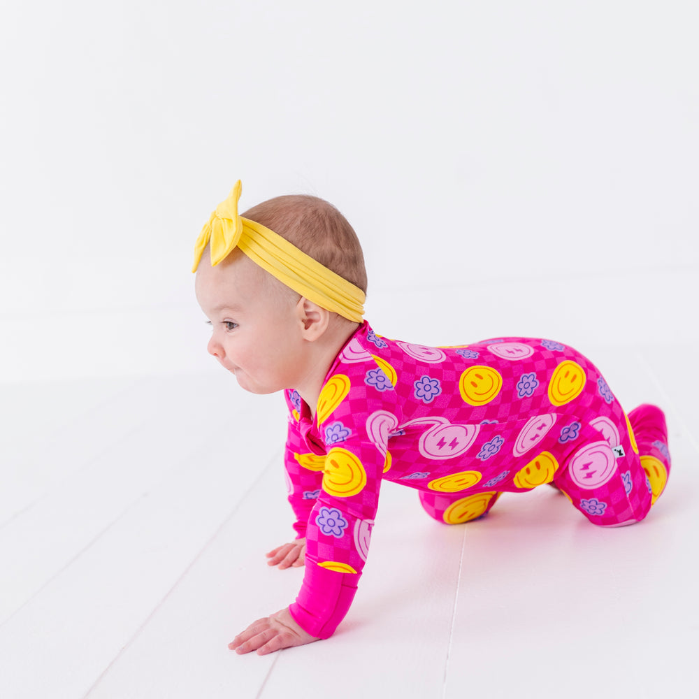 
                      
                        Electric Smiles Convertible Footies
                      
                    