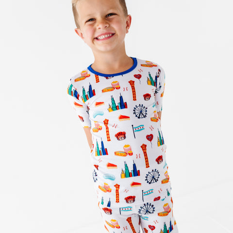 Sweet Home Chicago Short Set Pajamas
