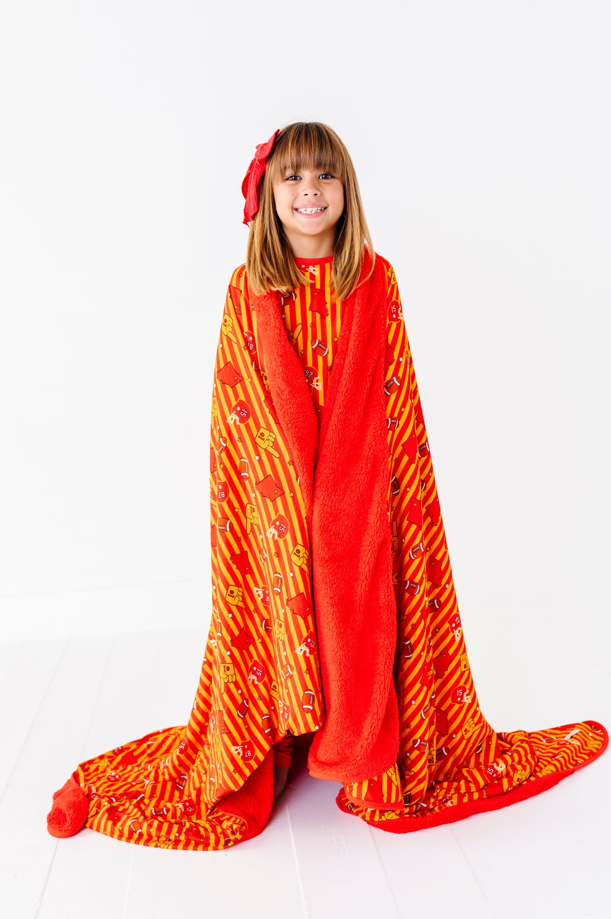 Game Day in Kansas City Fuzzy Blanket
