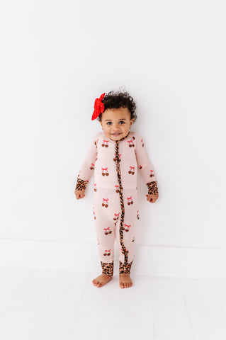 Leopard Love Convertible Footies