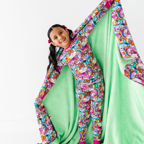 Wild Child Oversized Fuzzy Blanket