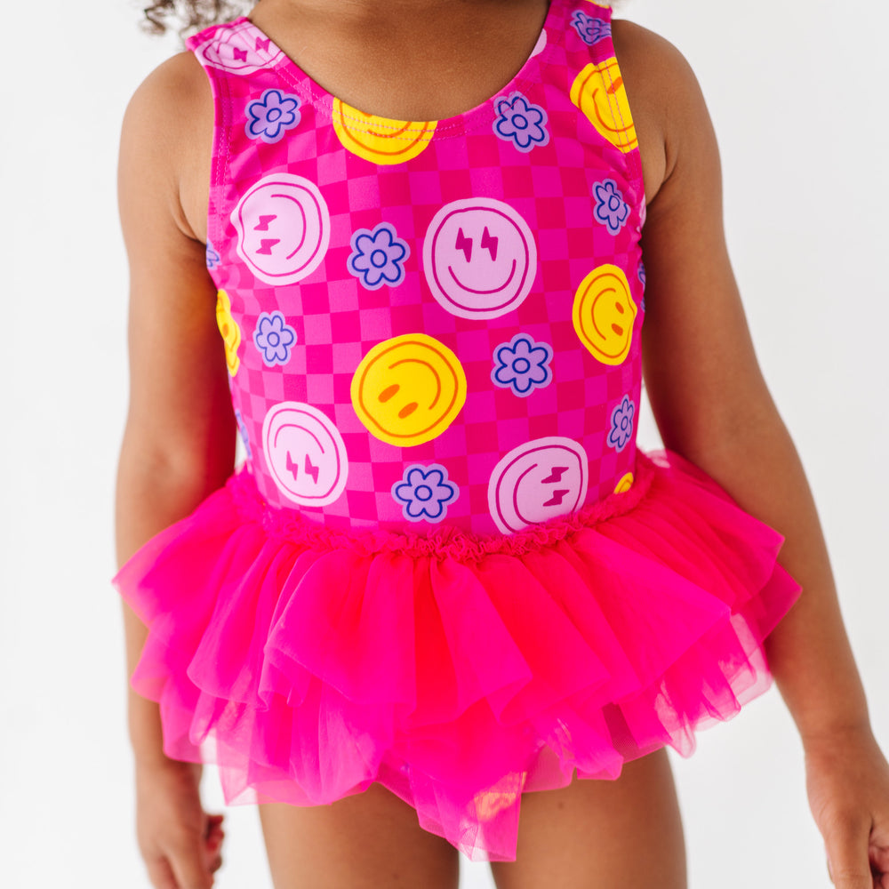 
                      
                        Electric Smiles Swimsuit With Tutu
                      
                    