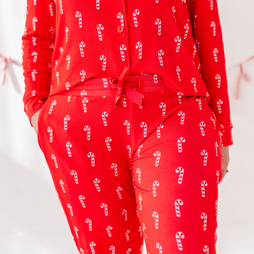 Sweet & Stripey Ribbed Mama Lounge Set