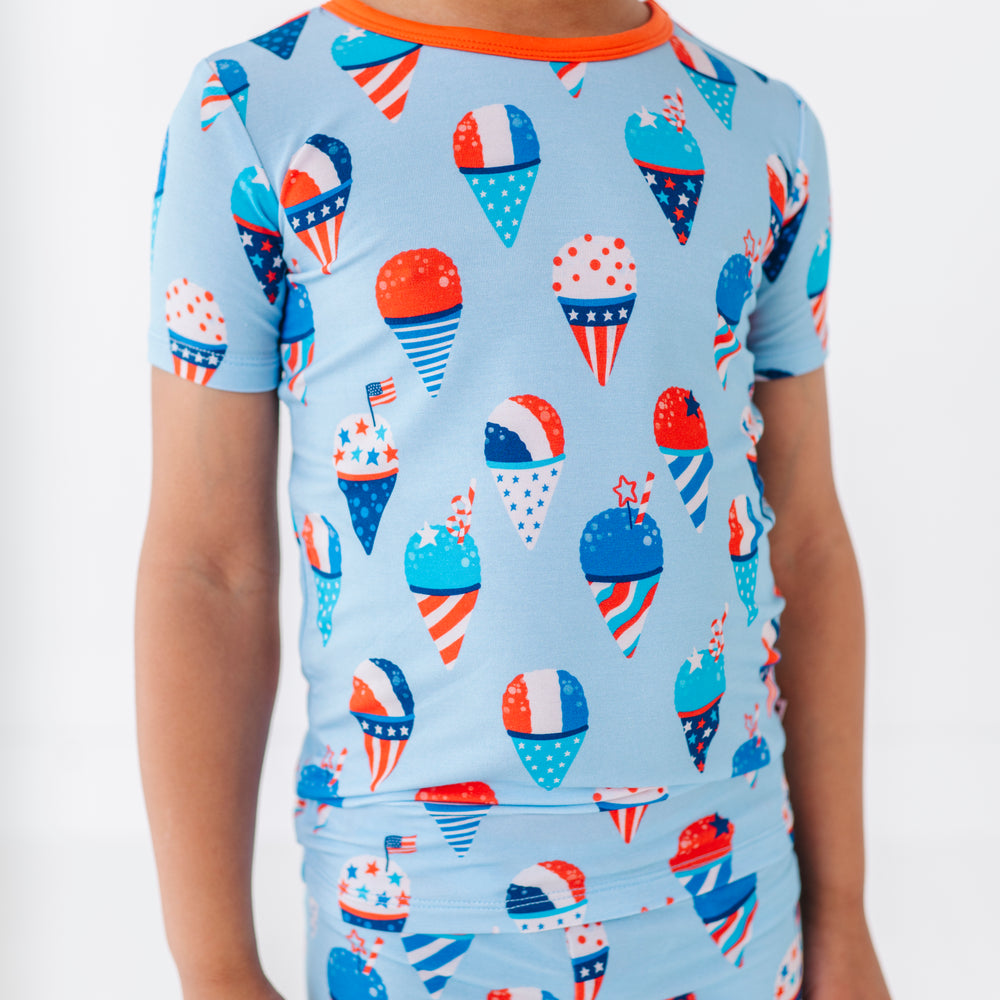 Stars & Snow Cones Kids Pajamas