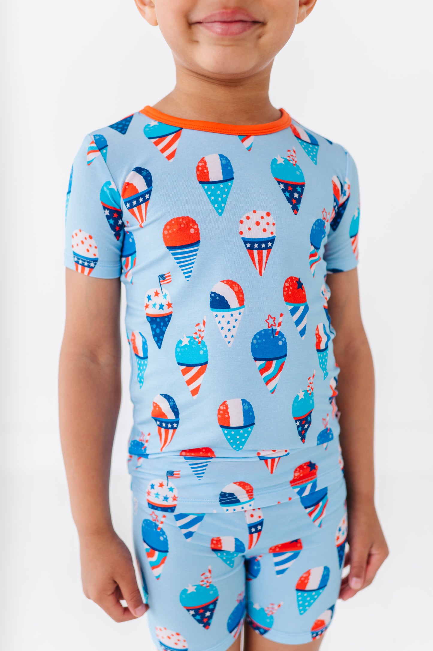 Stars & Snow Cones Kids Pajamas
