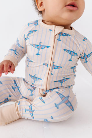 Plane Old Fun Convertible Footies