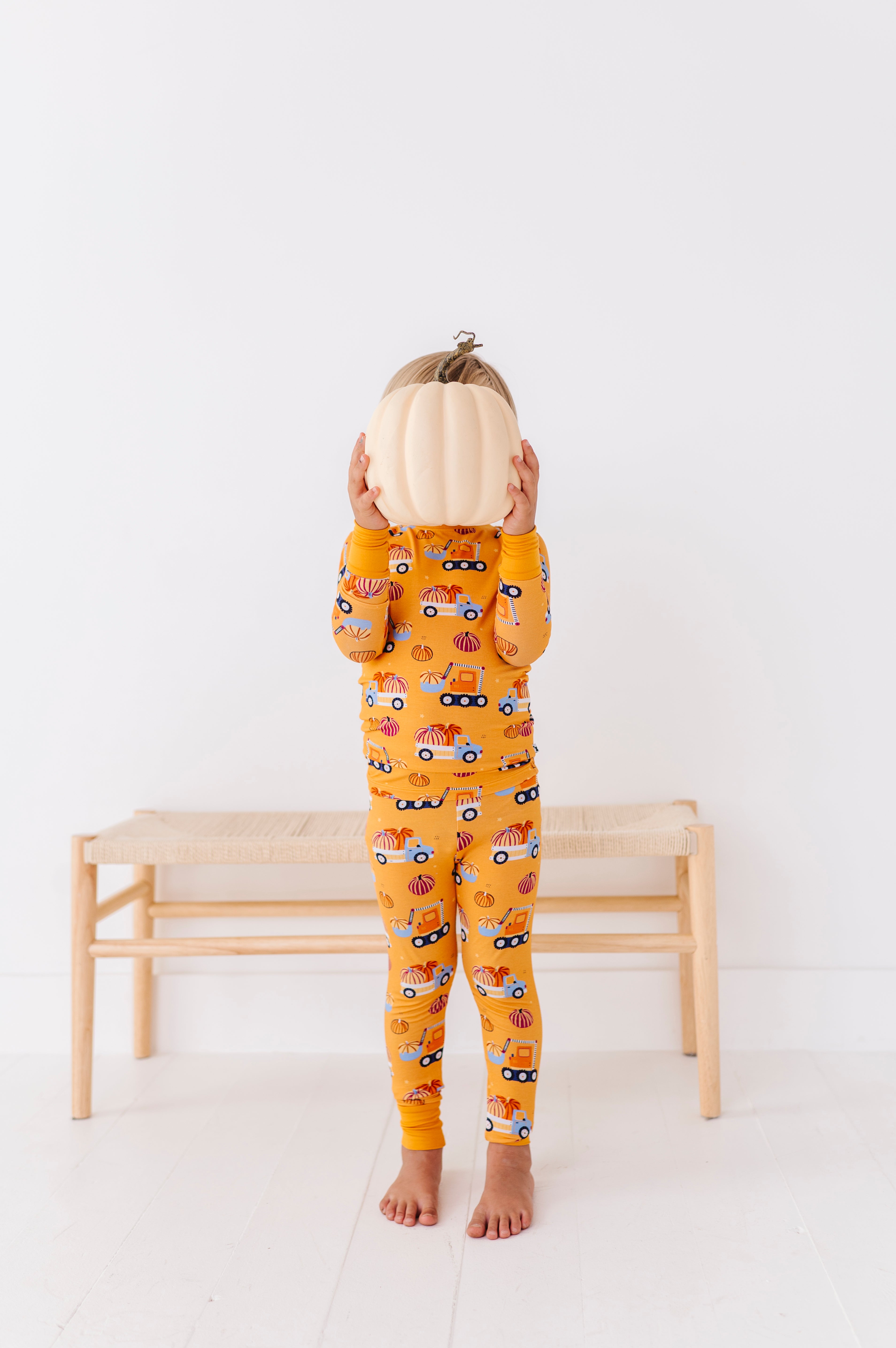 まめ✨５点set❤️ Womens Mommy And Me Long Sleeve Pumpkin Spice Cotton Henley