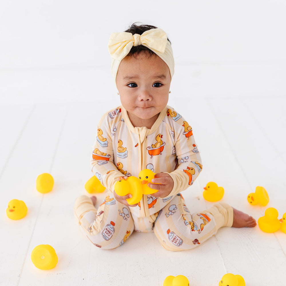 
                      
                        Goodnight and Good Duck Convertible Footies
                      
                    