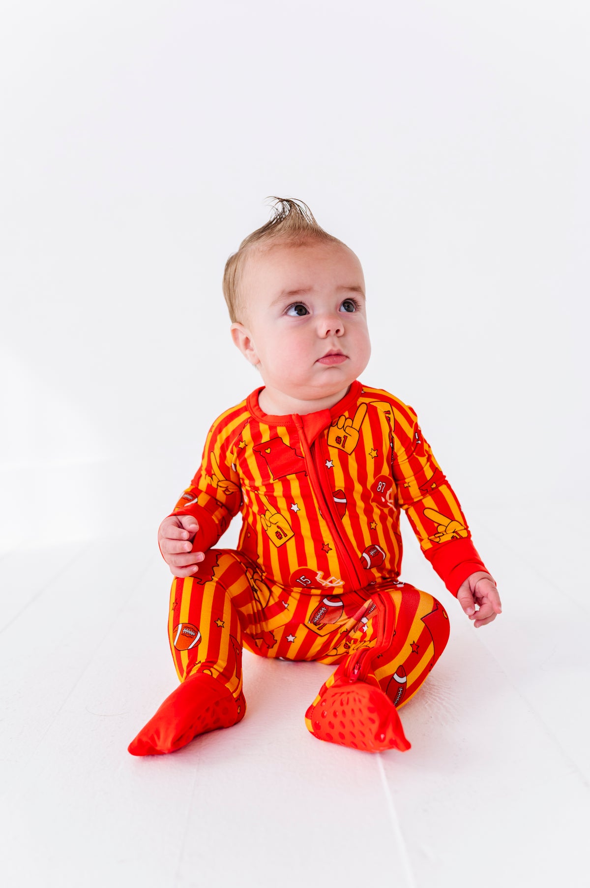 Game Day in KC Kids Pajamas