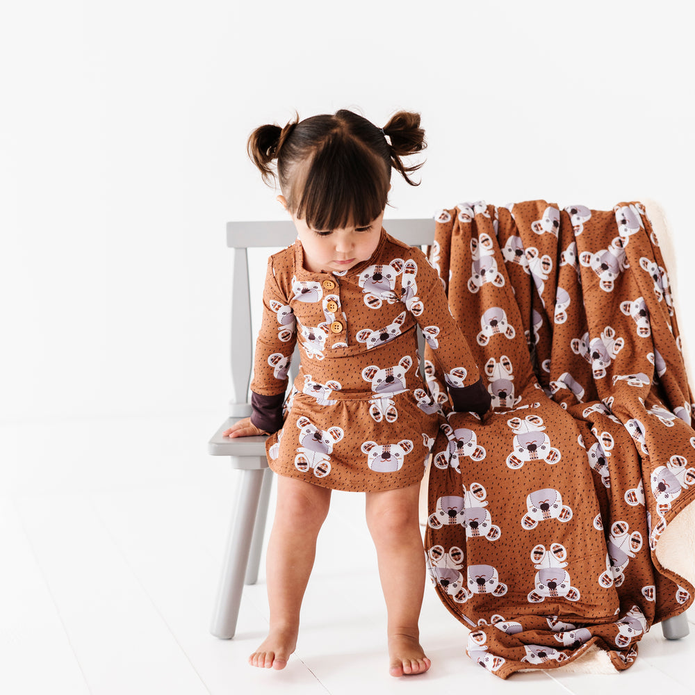 
                      
                        Beary Cute Twirl Dress
                      
                    