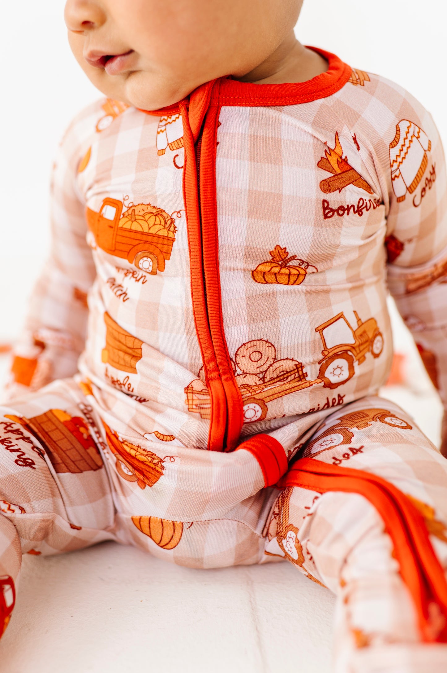 Harvest Hayride Convertible Footies
