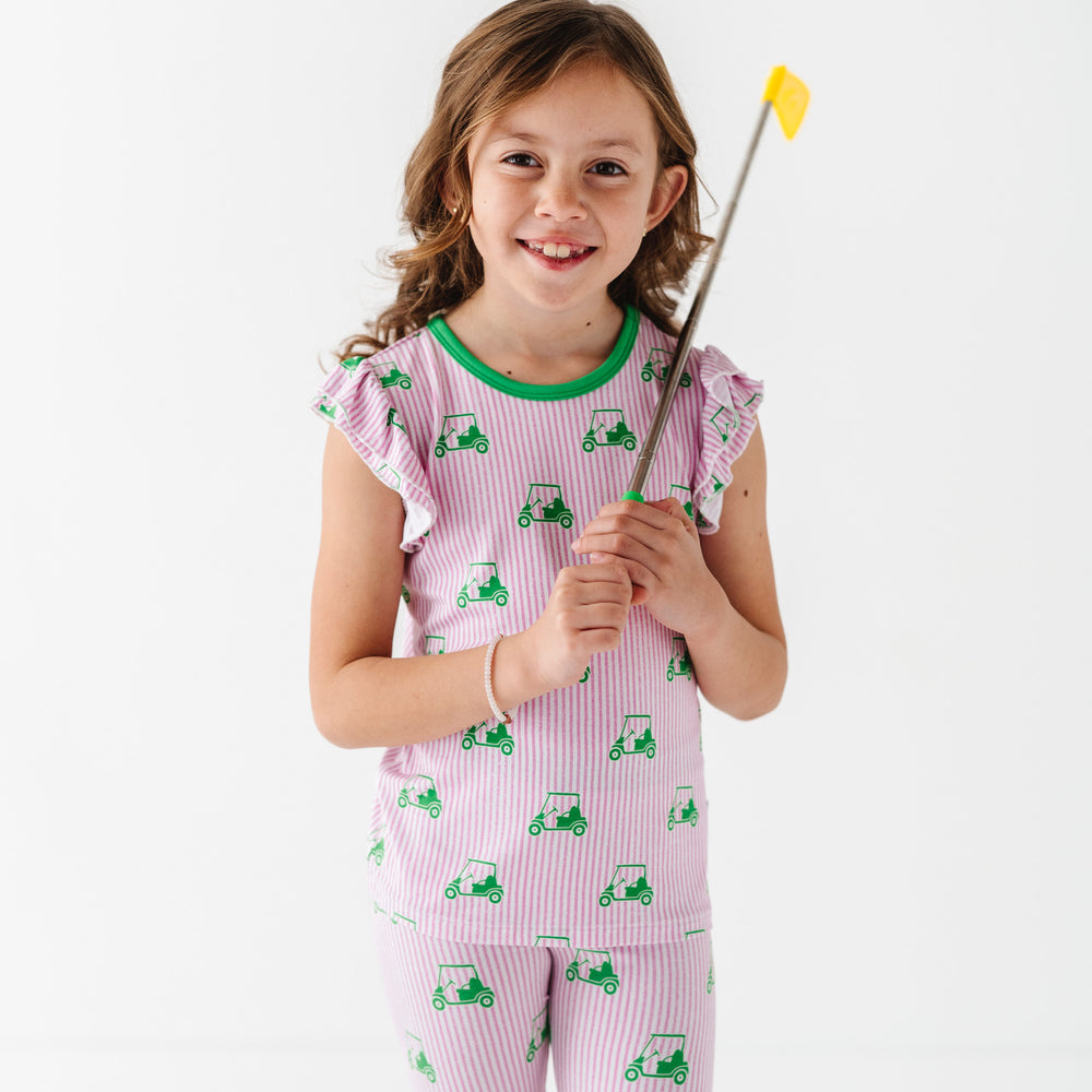
                      
                        Who's Your Caddy Ruffle Pajamas Toddler/Kids
                      
                    