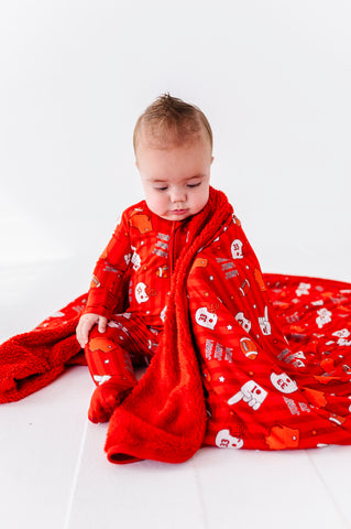 Game Day in Madison Fuzzy Tailgate Blanket