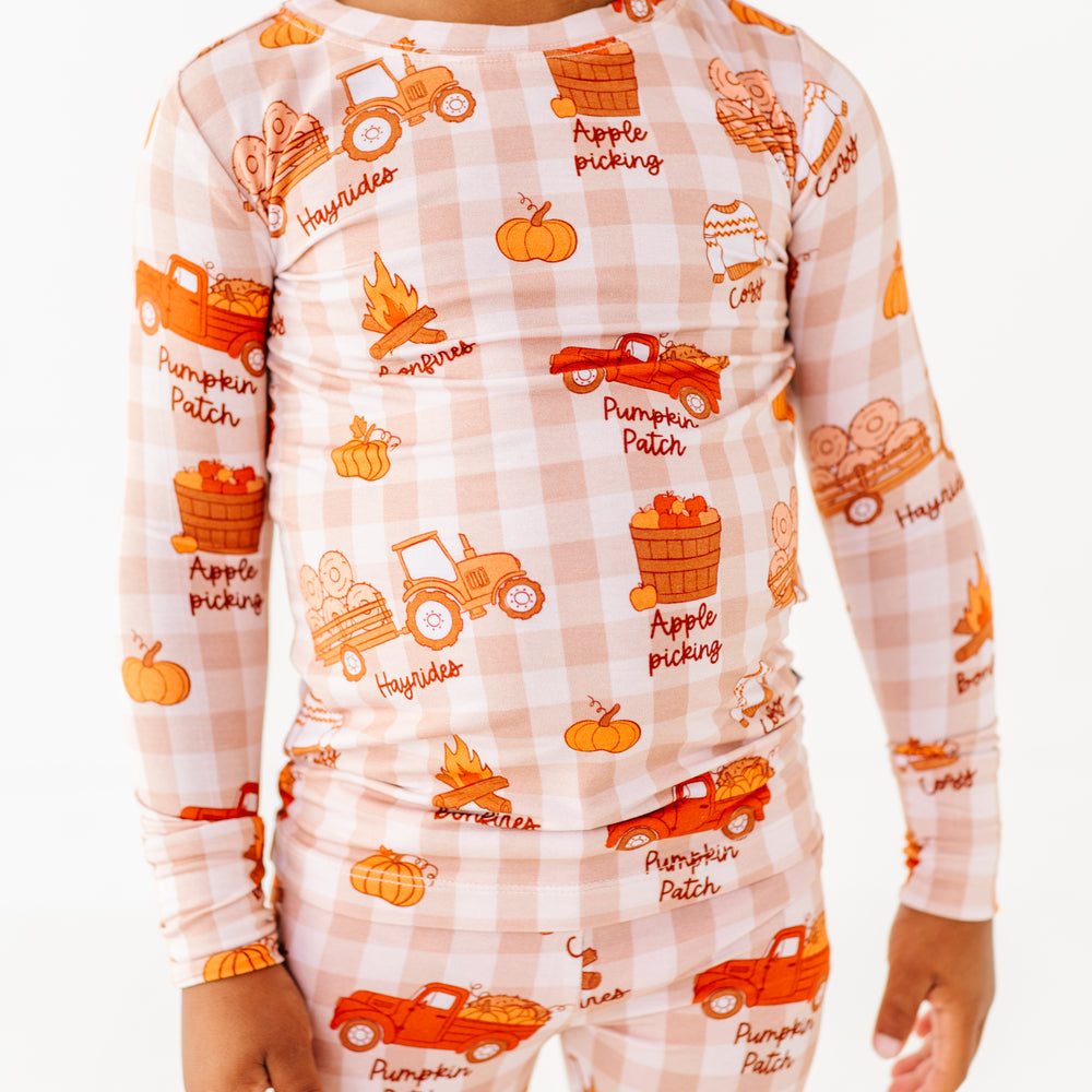 Harvest Hayride Kids Pajamas