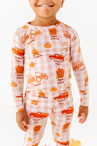 Harvest Hayride Kids Pajamas