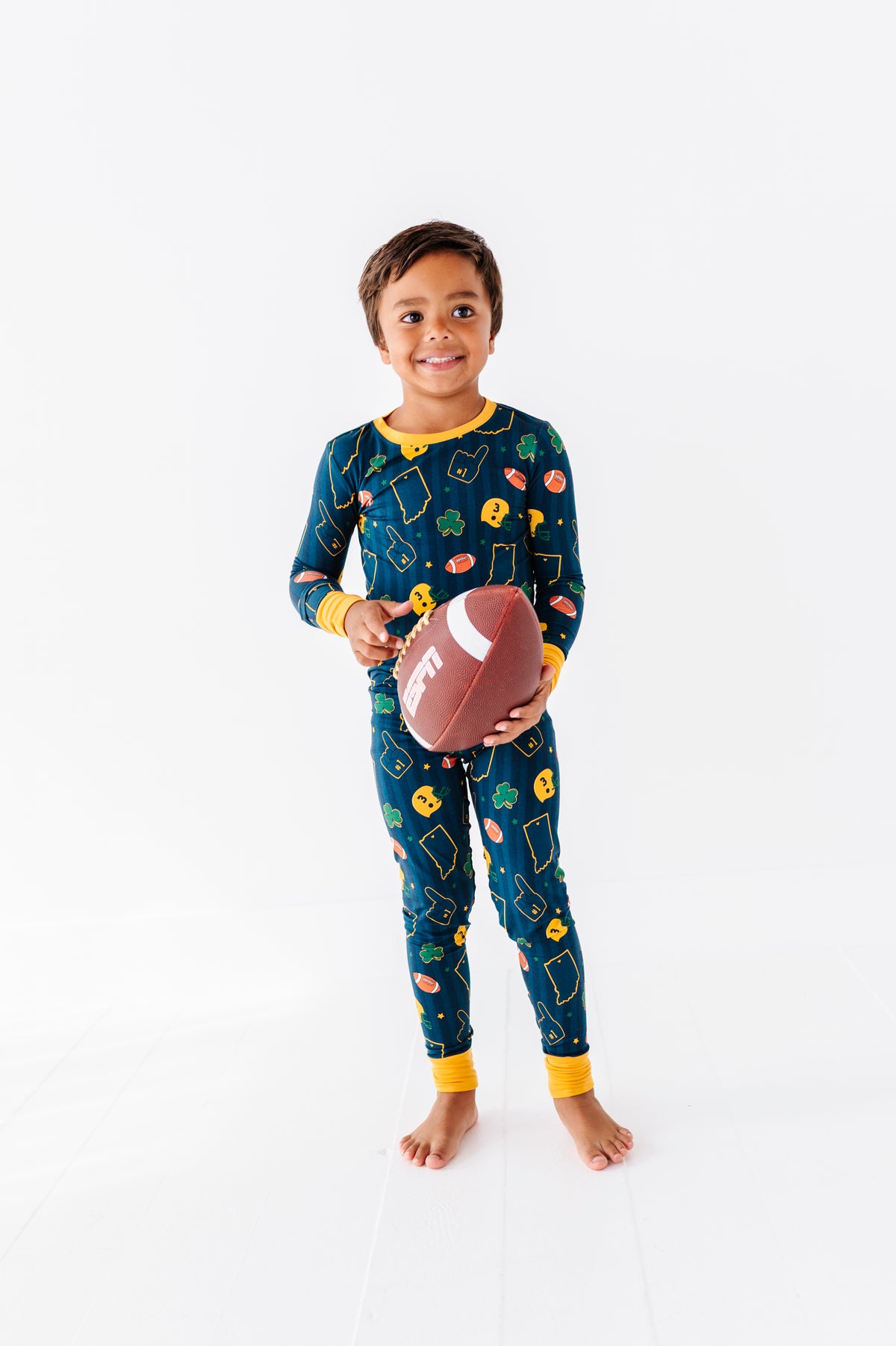Game Day in South Bend Kids Pajamas