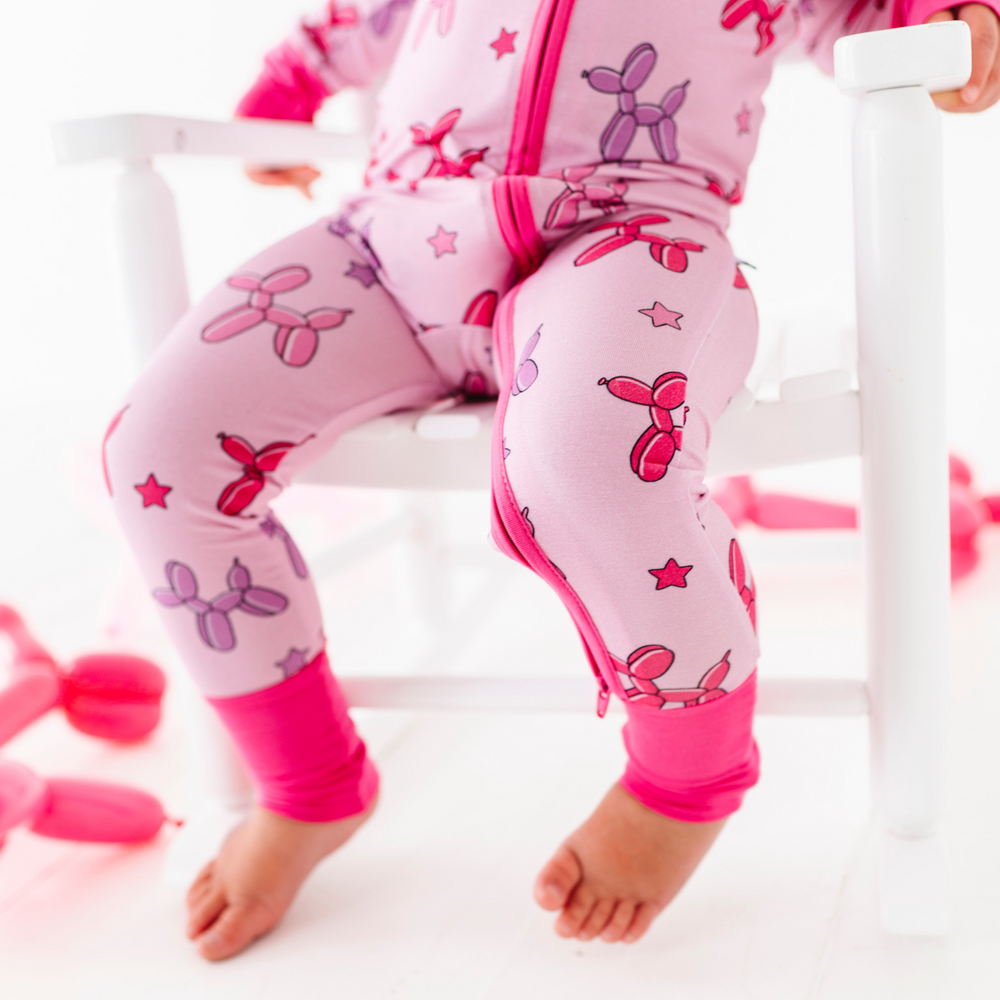 
                      
                        Girl Animal Balloons Convertible Footies
                      
                    