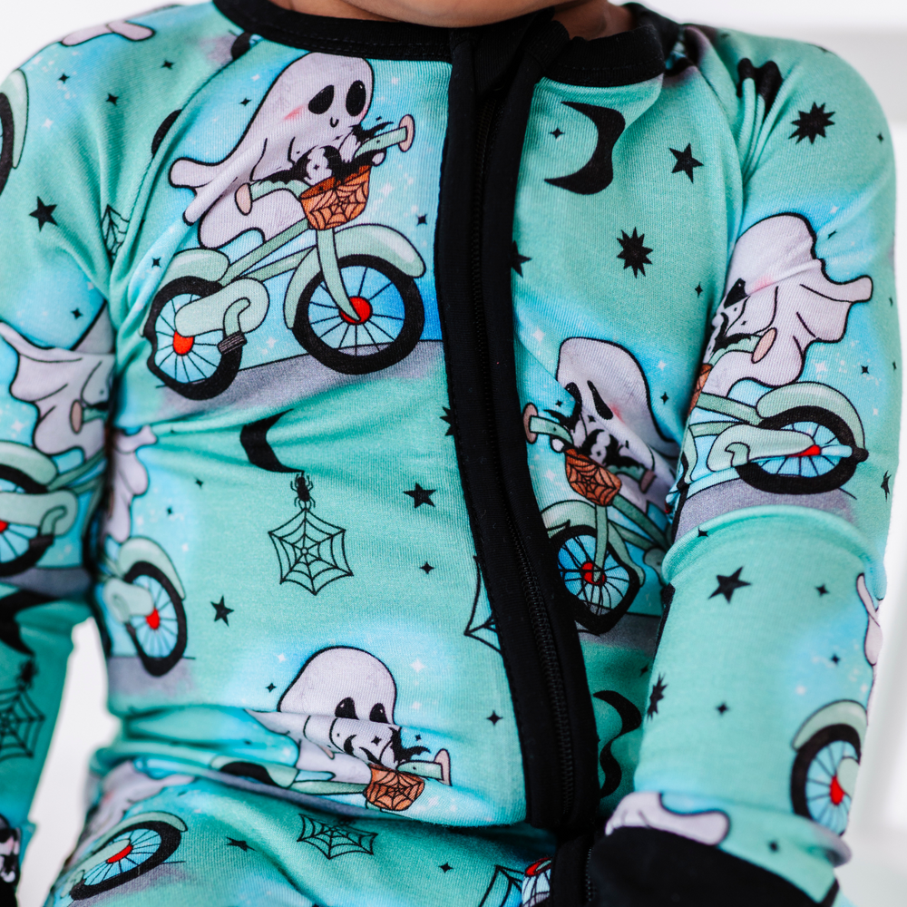 
                      
                        Boy in Ghost Motorcycle Pajamas by Kiki and Lulu
                      
                    