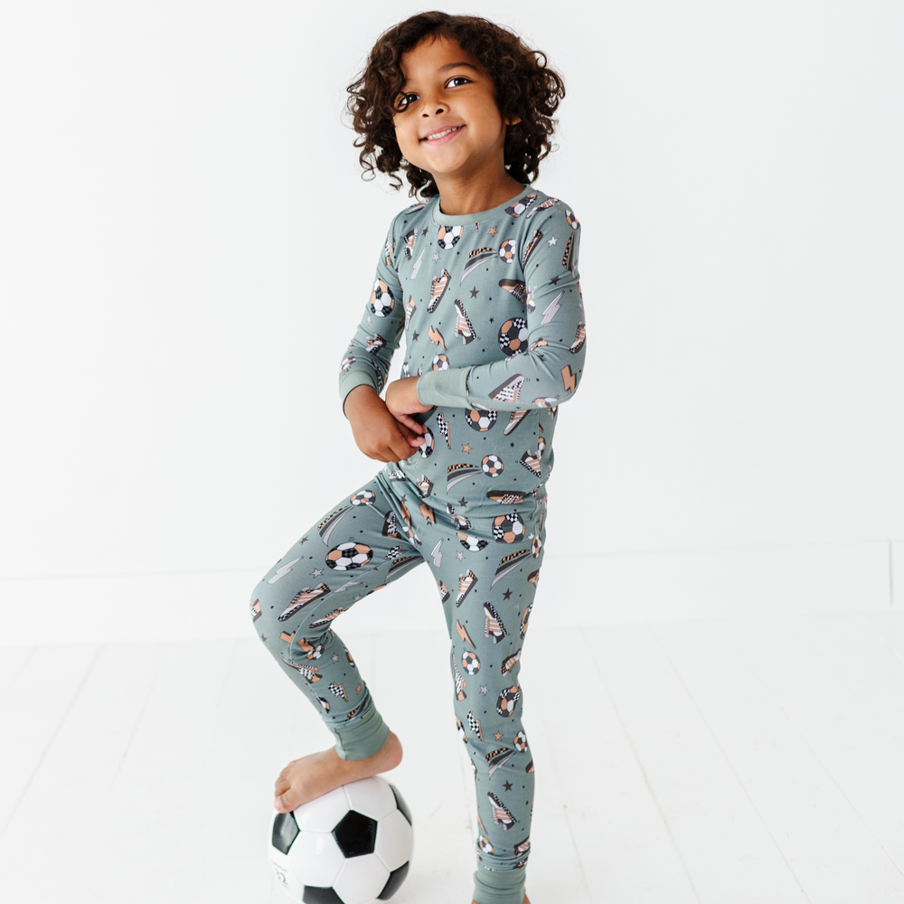 Soccer pajamas adults sale