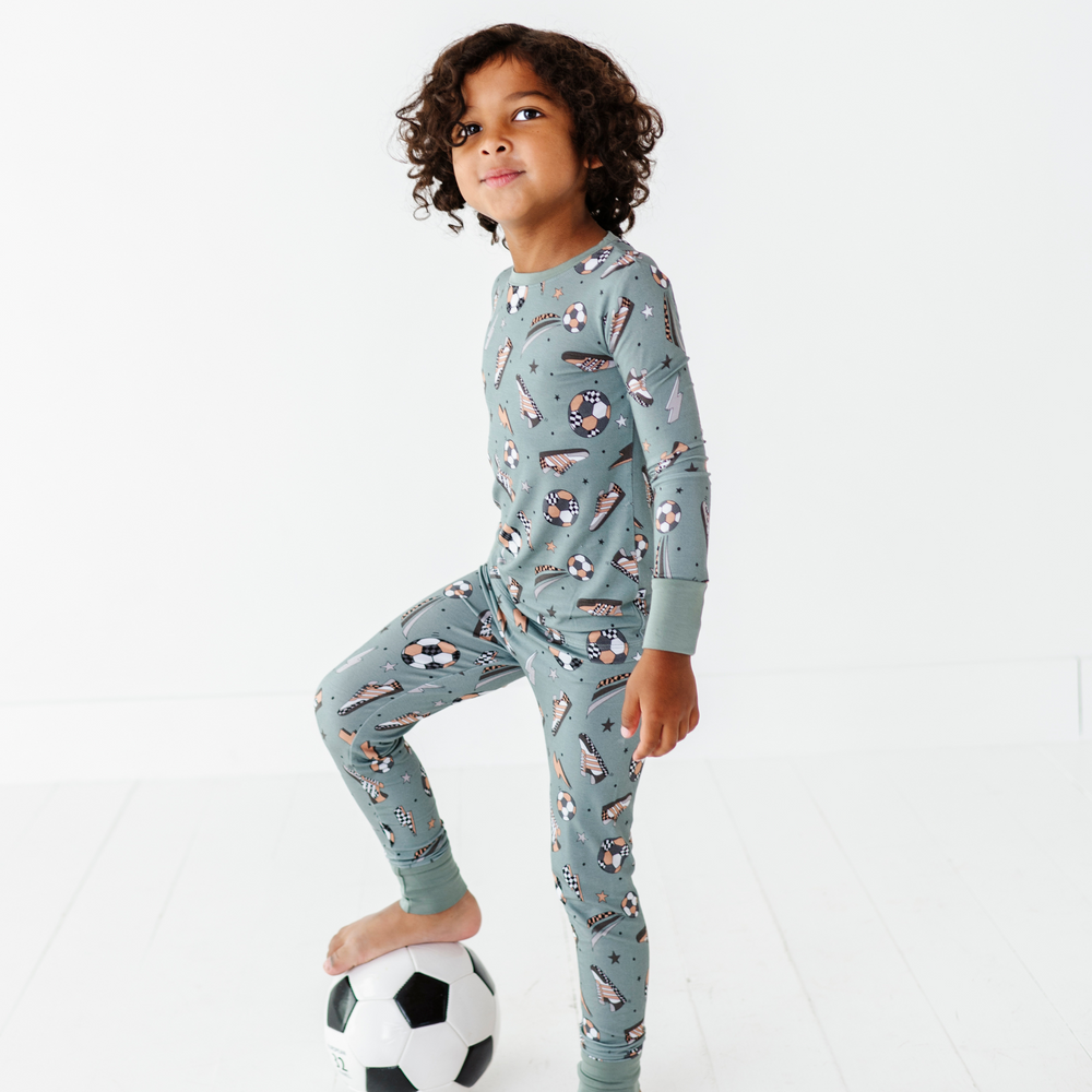 
                      
                        Bamboo Boys Soccer Pajamas
                      
                    