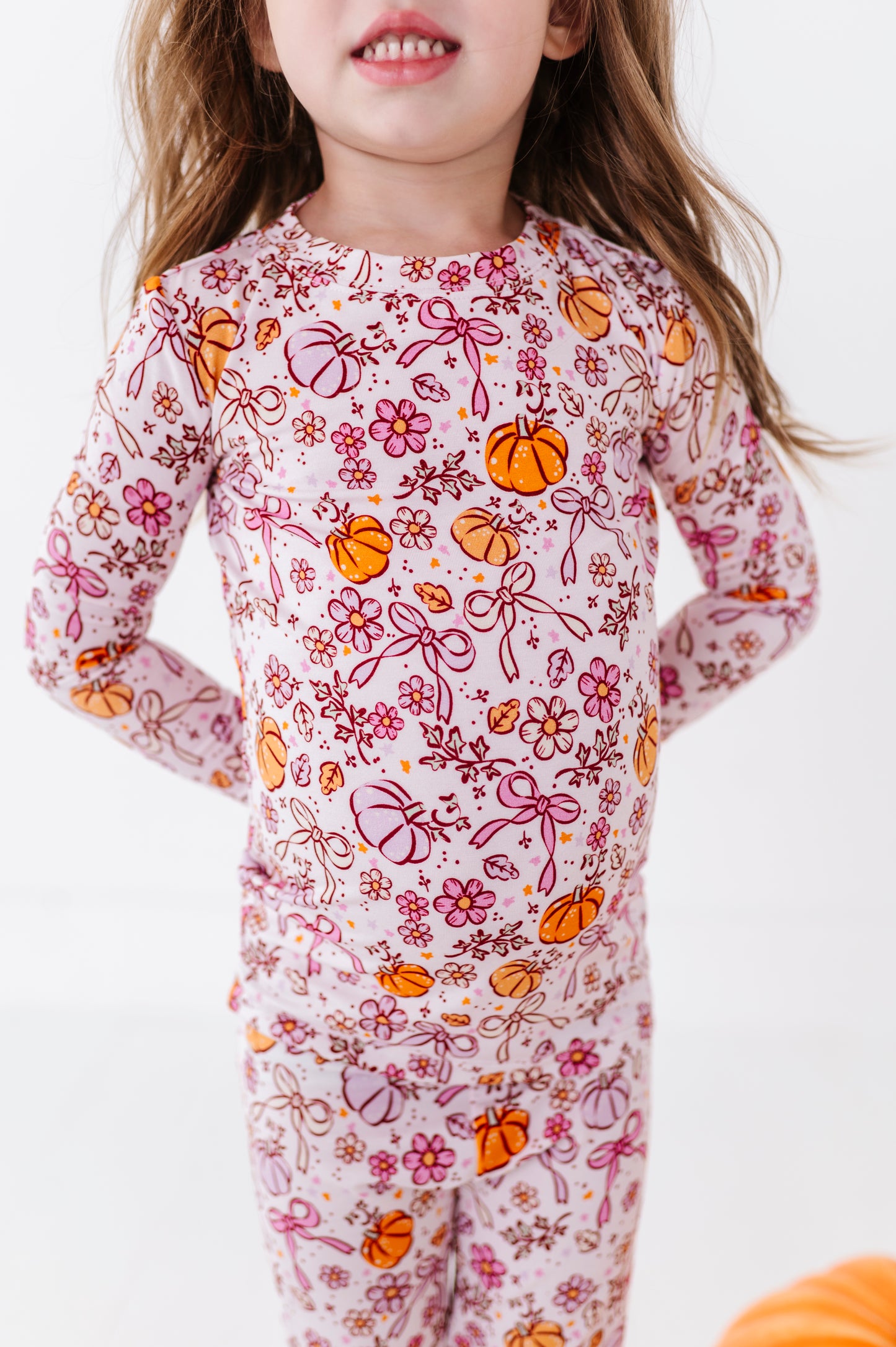 Purple Pumpkin Kids Pajamas