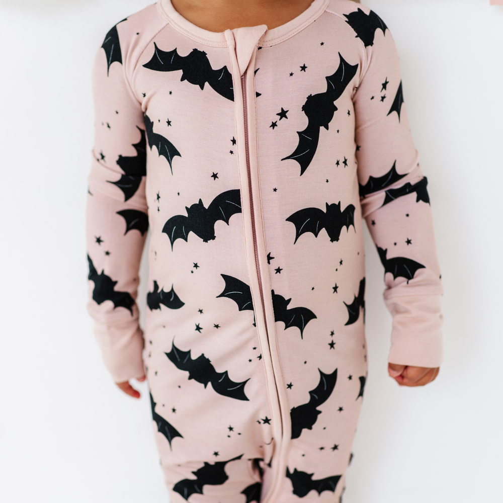 
                      
                        Baby in Halloween Bat Pajamas by Kiki and Lulu
                      
                    