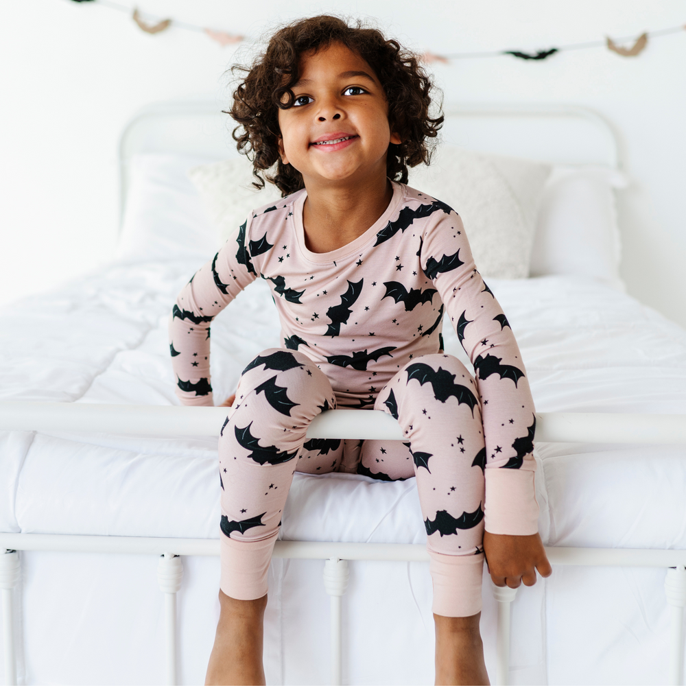 
                      
                        Kids Bats Halloween Pajamas by Kiki and Lulu
                      
                    