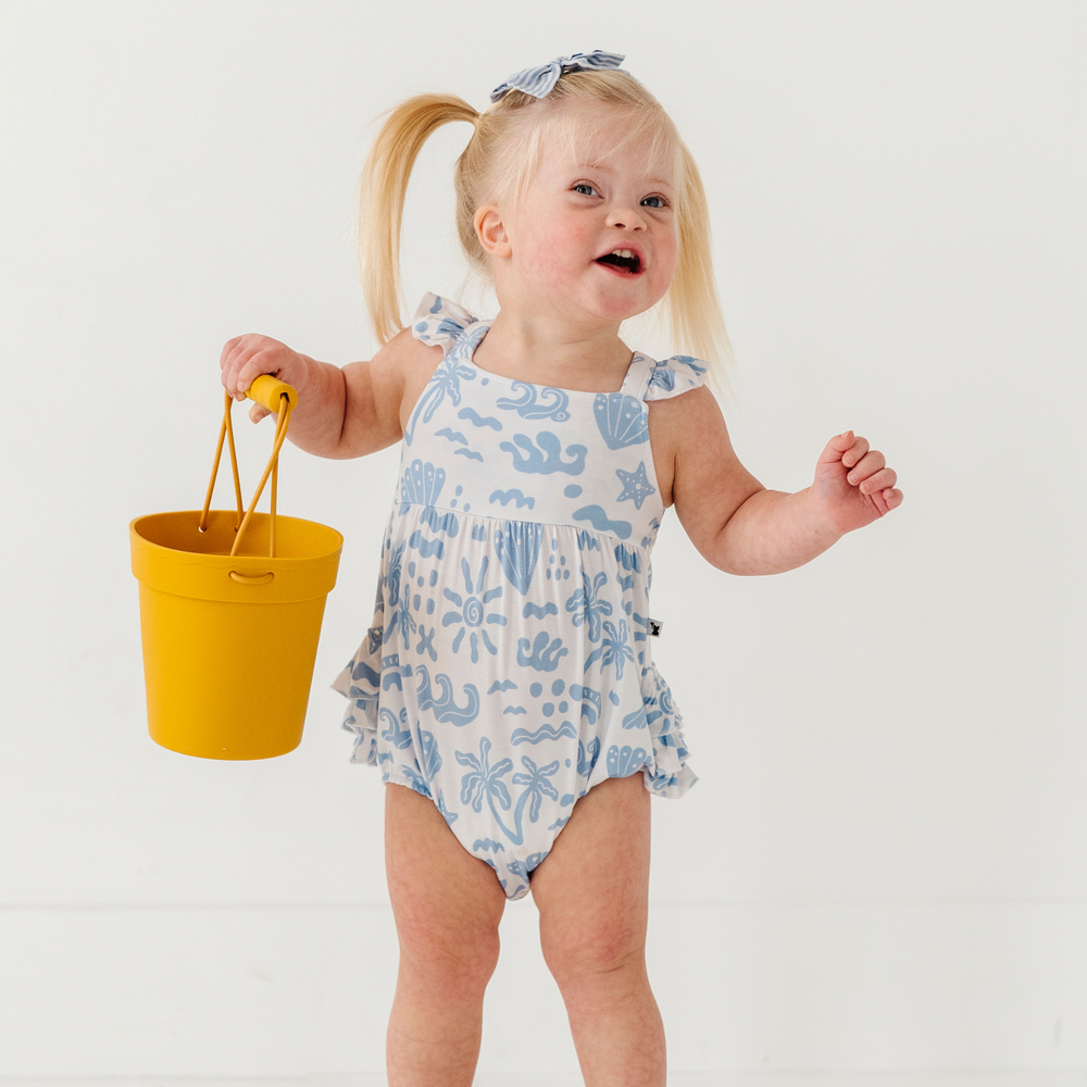 
                      
                        Chasing My Blues Away Bubble Romper
                      
                    