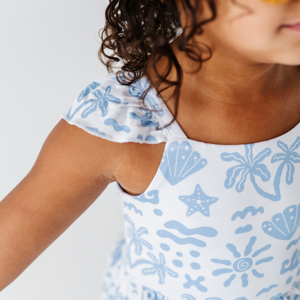 Chasing My Blues Away Toddler/Girls Dress