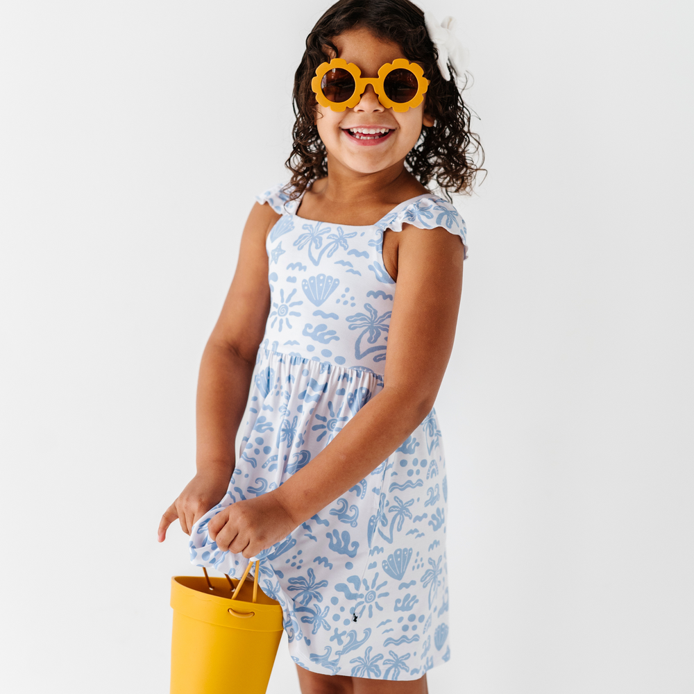 
                      
                        Chasing My Blues Away Toddler/Girls Dress
                      
                    