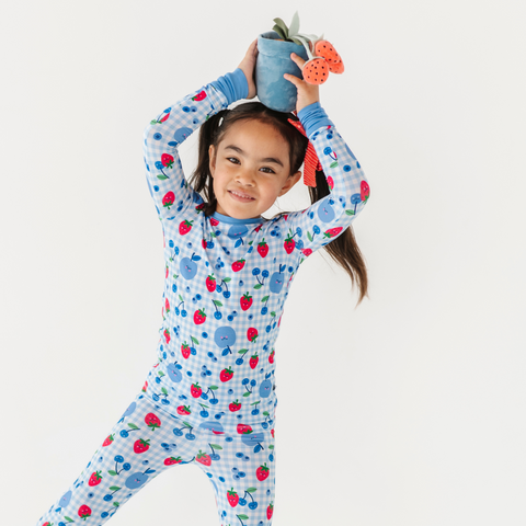 Berry Patriotic Kids Pajamas