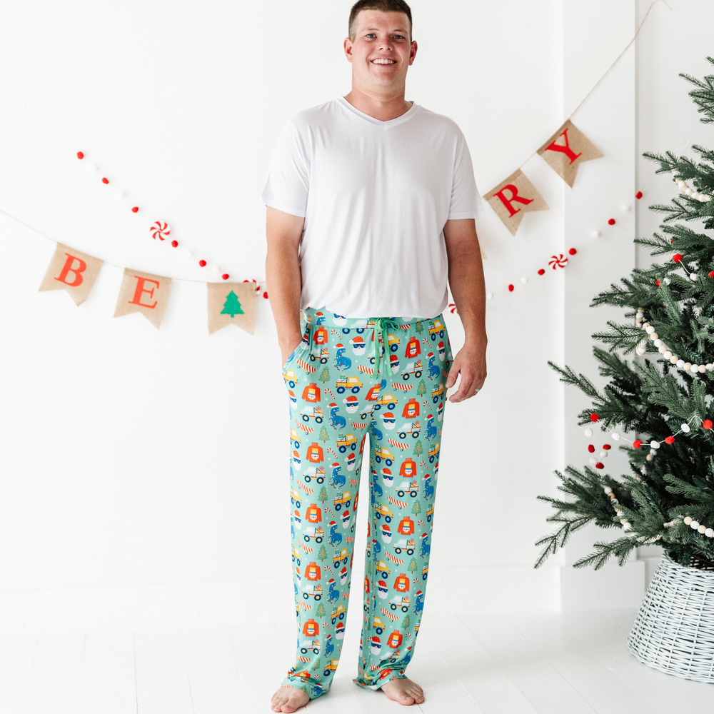 
                      
                        Man in Christmas Pajama bottoms by Kiki and Lulu
                      
                    