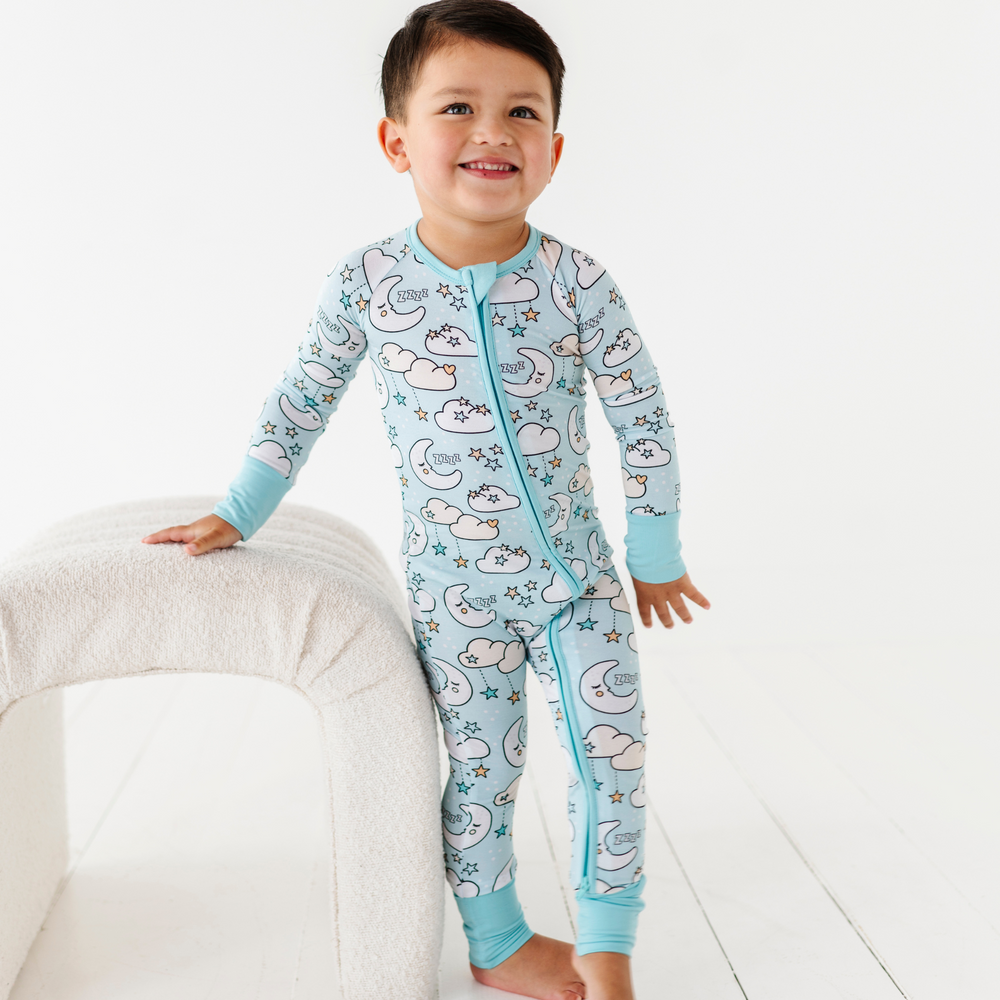 
                      
                        Baby boy footie pajamas by Kiki and Lulu
                      
                    