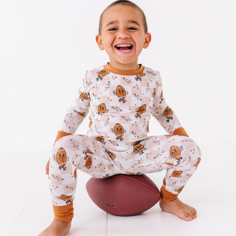 Pigskin Pals Kids Pajamas
