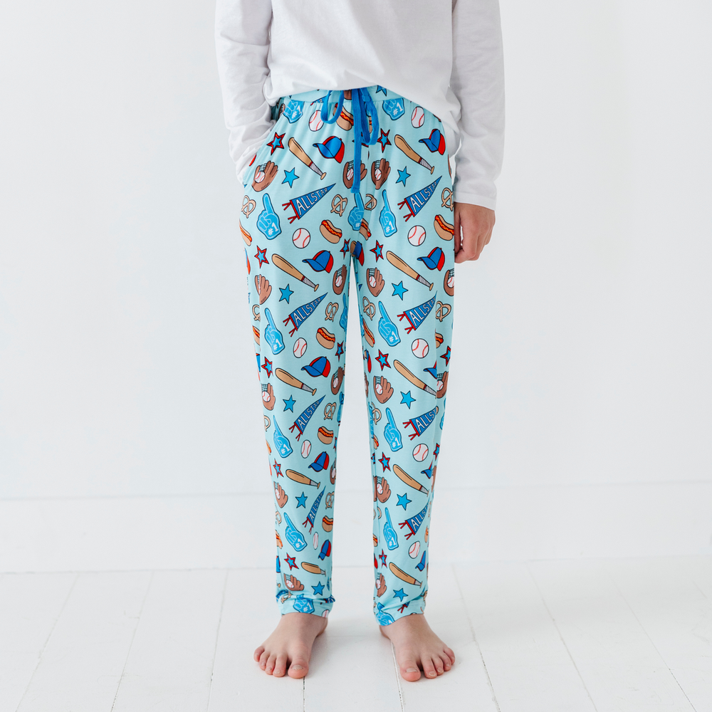 
                      
                        No Place Like Home Blue Baseball Boys Lounge Pants - Bigger Kids
                      
                    