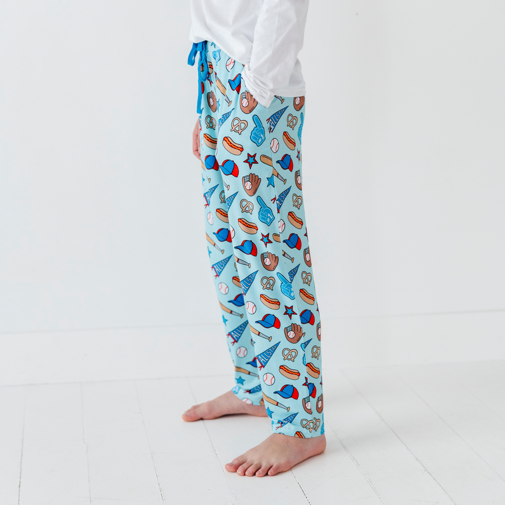 
                      
                        No Place Like Home Blue Baseball Boys Lounge Pants - Bigger Kids
                      
                    