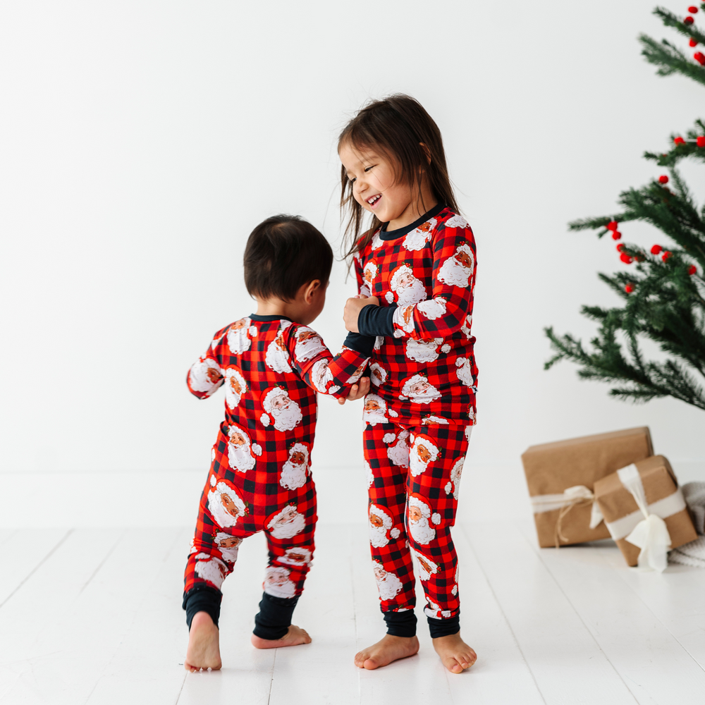 
                      
                        Buffalo Check Santa Kids Pajamas
                      
                    