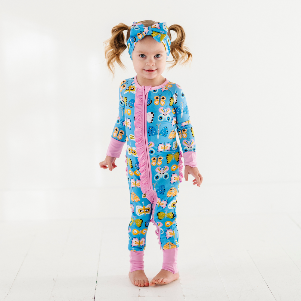 
                      
                        Just Wing It Convertible Footies with Ruffle
                      
                    