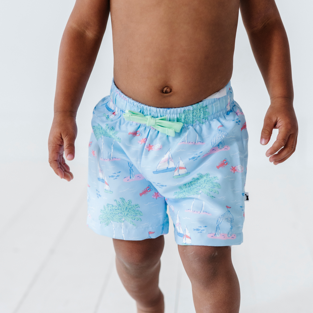 Dreams for Sail Boys Swim Trunks