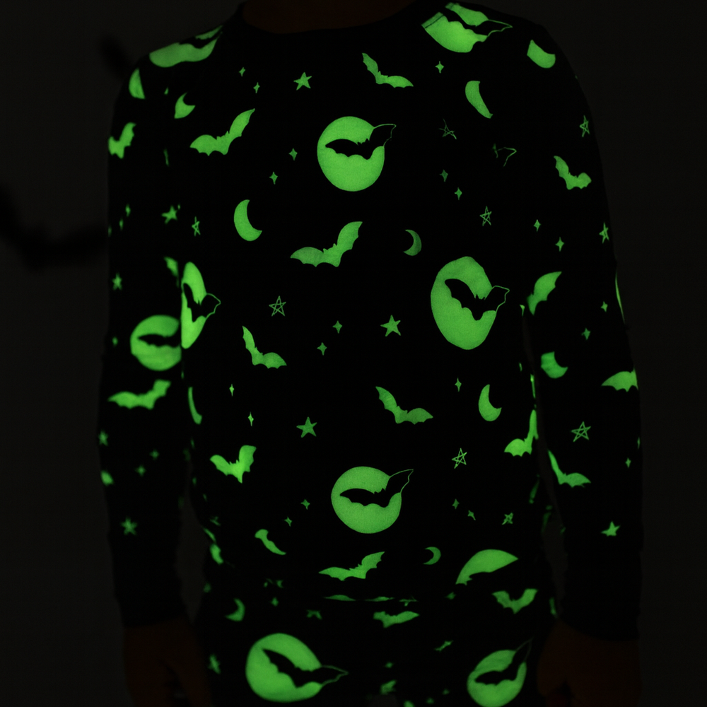 Let’s Glow Trick or Treating Kids Pajamas