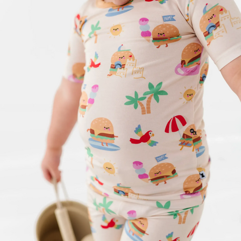 Suns Out, Buns Out Kids Pajamas
