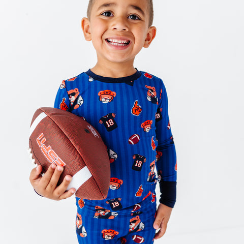 Touchdown, Chicago! Kids Pajamas