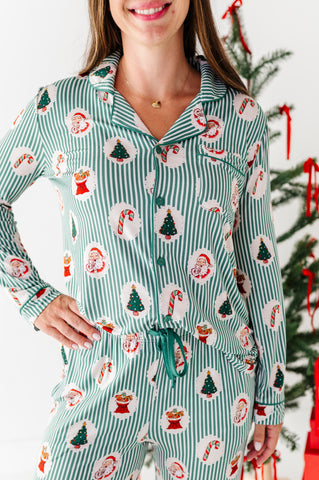 Christmas Classic Stripe Women's Lounge Set