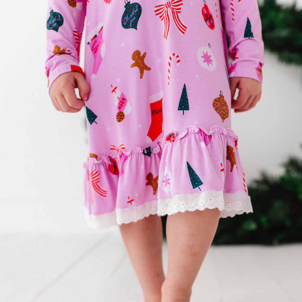 
                      
                        Pink Christmas Nightgown by Kiki and Lulu
                      
                    