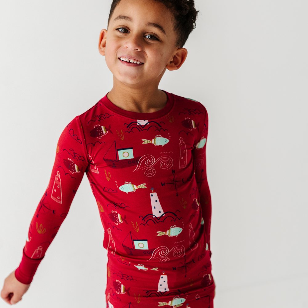 Shine Bright Like a Lighthouse Toddler/Big Kid Pajamas