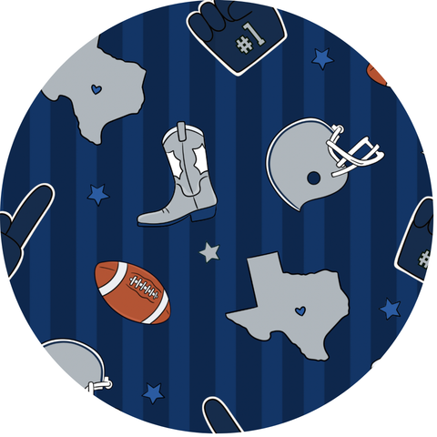 Game Day in Dallas Kids Pajamas- PREORDER