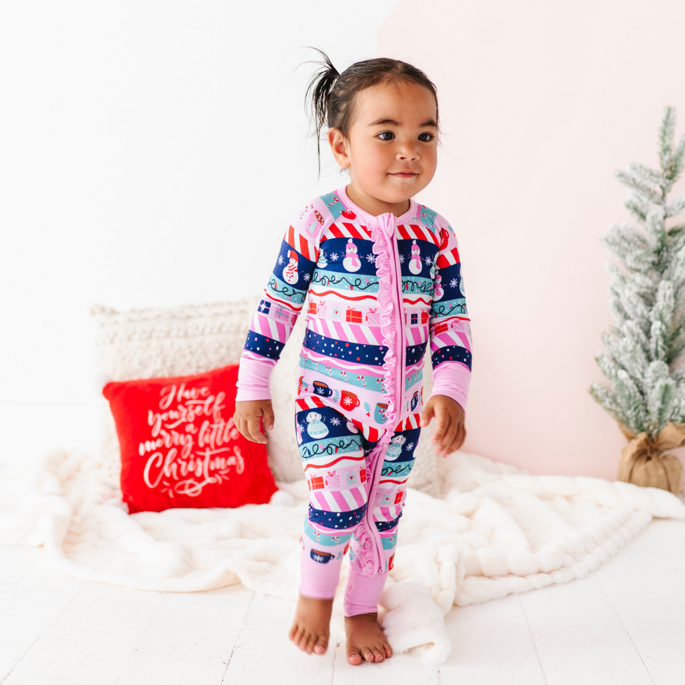 
                      
                        Pink Fair Isle Kids Pajamas by Kiki and Lulu
                      
                    