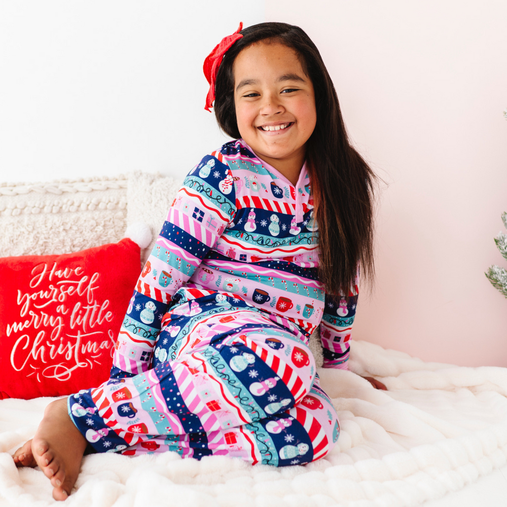 
                      
                        Teen Pink Fair Isle Pajamas by Kiki and Lulu
                      
                    