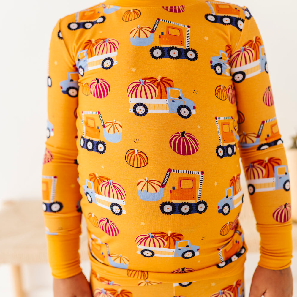 Fall Truck Kids Pajamas