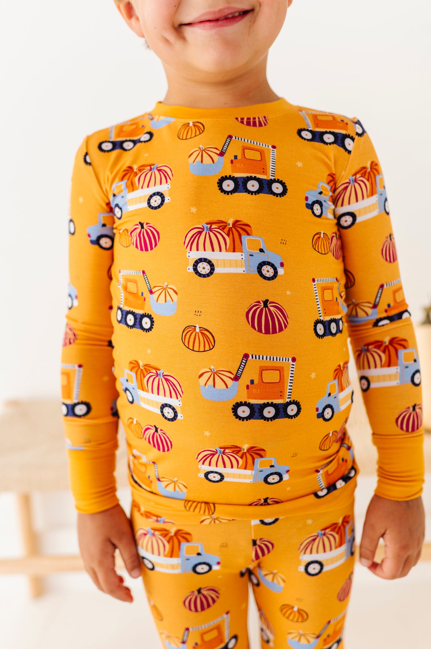 Fall Truck Kids Pajamas